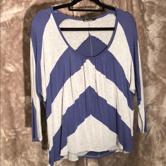 Ella Moss Chevron Top - Picture 2 of 5